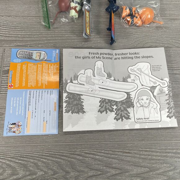 2003 Barbie My Scene Chillin Out Chelsea Madison Y2K Accessories & Box NO DOLLS! - Picture 14 of 15